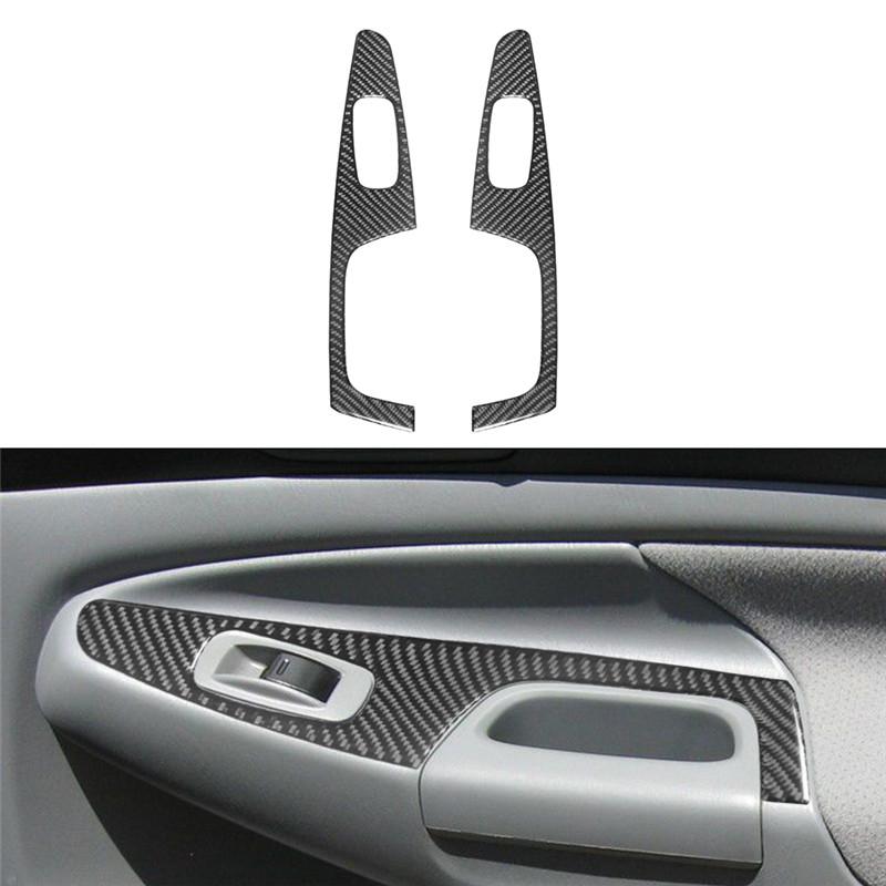 For Toyota Tacoma 2012 2013 2014 2015 Styling Accessories Car Interior Decoration Carbon Fiber Protective
