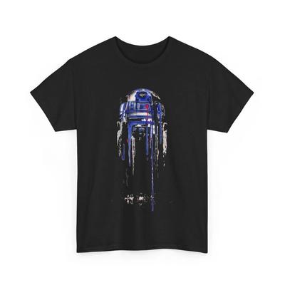 R2D2 Star Wars T-Shirt – Unisex Premium Tee für Erwachsene, Sci-Fi Kunst Geschenk