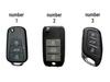 Roewe RX Series Key Case: Fit for RX5, 350, 360, 350S, I6, RX3, RX8 with Key Cover and Chain
