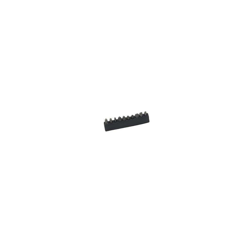 Offset Extension Wrench 15 Inch Carbon Steel Extension Wrench Kit with 1 2in 1 4in 3 8in Adapters 10 Universal Bits for
