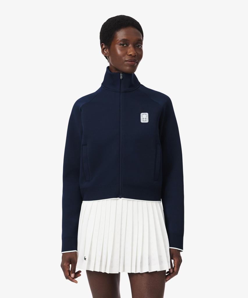 LACOSTE Women'S Tennis Heritage Sweat Zip-Up Sf0228-56G 166