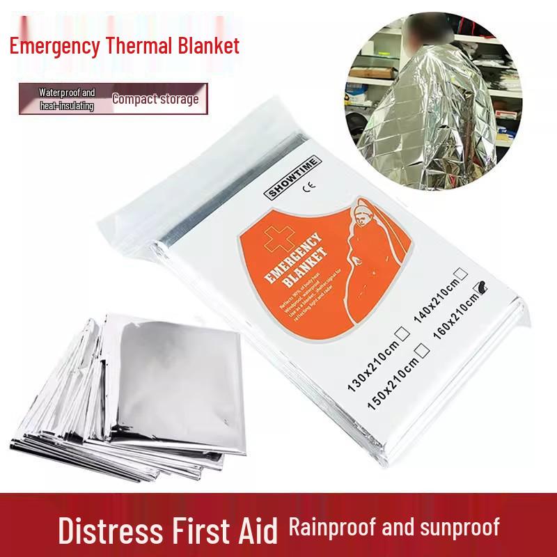 Emergency Survival Thermal Blanket: Outdoor Camping & First Aid Gear