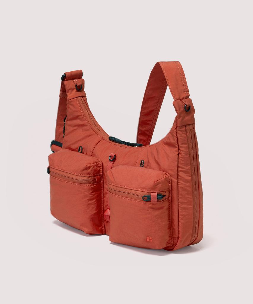 Branden Safe Plus Crossbody Bag (Deep Orange)