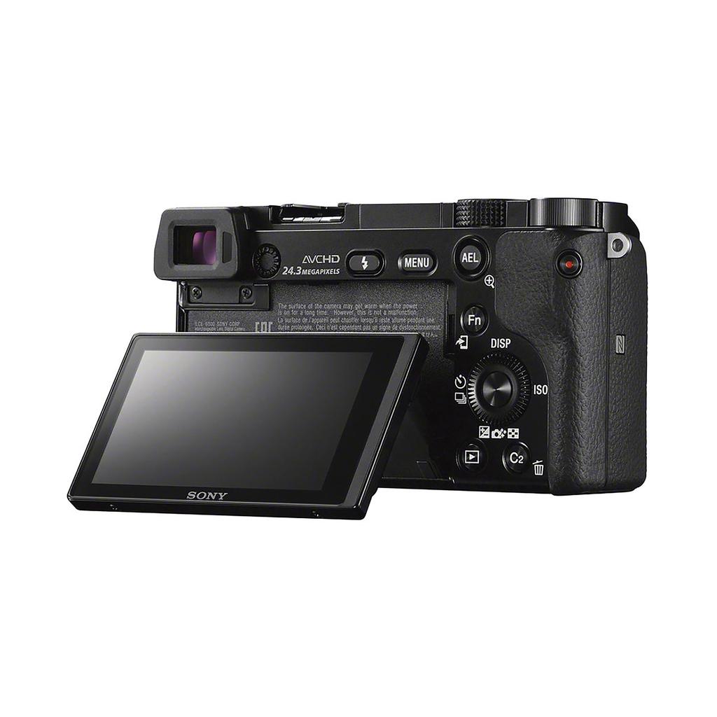 Sony A6000 + 16-50mm F3.5-5.6 OSS Objektiv KIT Schwarz