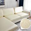 Waterproof PU Leather Sofa Cushion Cover for Living Room Furniture Protector Stretch L-shaped Corner Armchair Sofa Slipcovers
