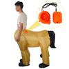 Te Fiti Inflatable Costume Set, Cosplay, Inflatable Kigurumi Costume for Adults (Horse Rider)