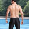 Erkek Mayo Hızlı Kuruyan Cilt Dostu İnce Nefes Alabilir Erkek Yüzme Şortu Yüzme Dalış Binicilik İçin Siyah Uzunluk 47cm