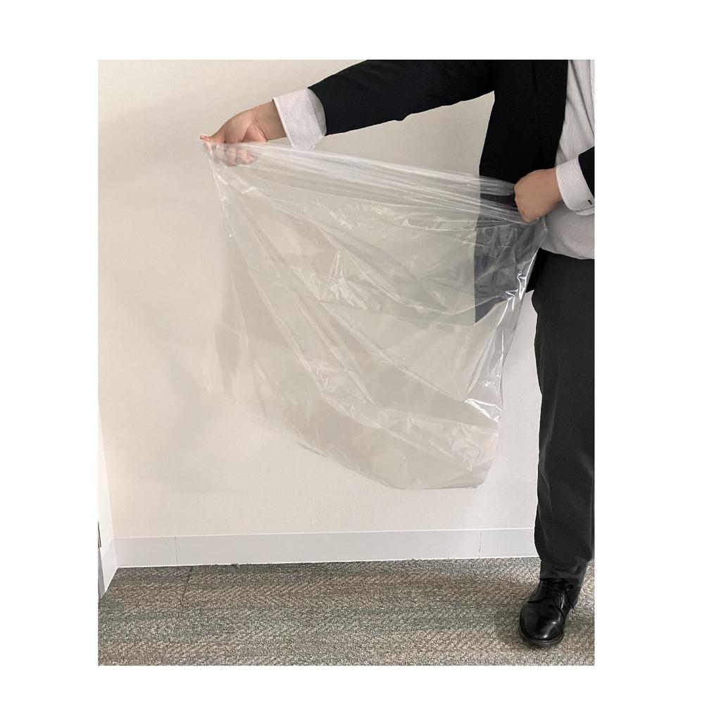 Standard Poly Extra 10 900 X 800 X 05 Mm JAPACK'S Bags, Thick, 70L, Pieces, Transparent,