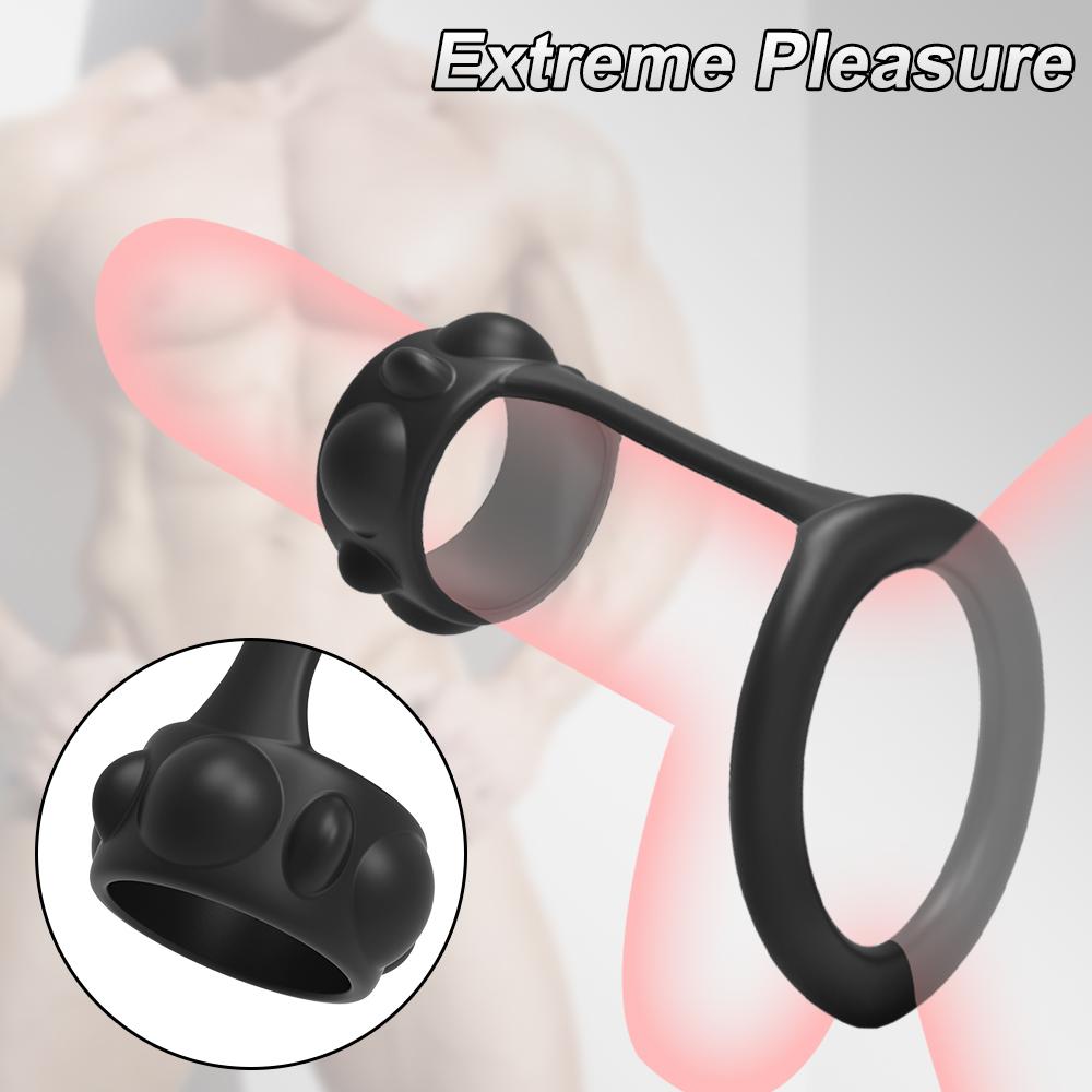 Penis Ring For Men Silicone Cock Ring Sex Toys For Man Delay Ejaculation Stronger Erection Adult Goods Erotic Toys For Couple 18