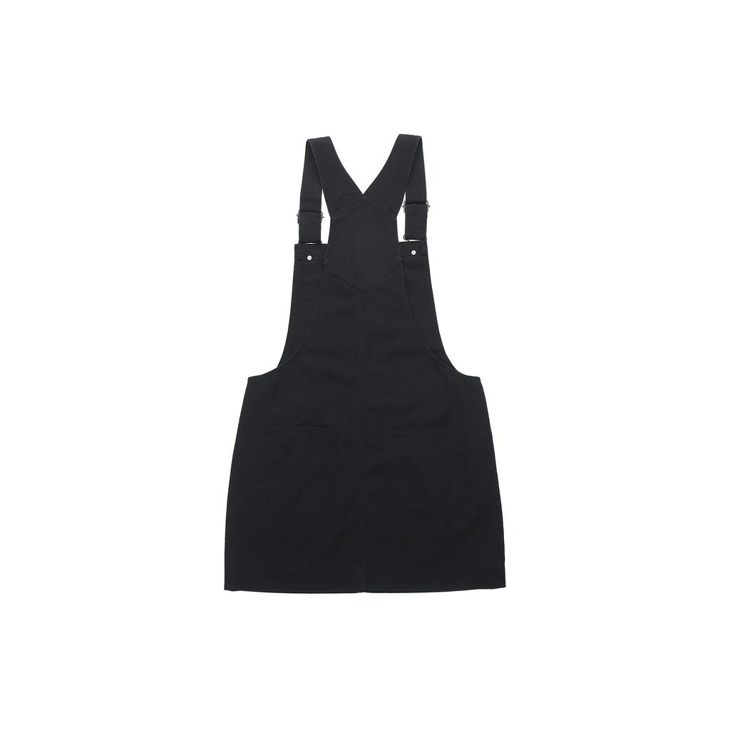 Converse Casual Long Skirts Women's Black Moderate Mid Length A Line Skirt 10018415-A02