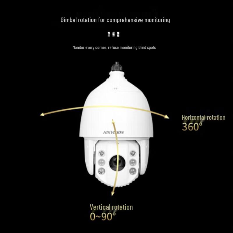 

Hikvision DS-2DC6220IW-D 2MP Outdoor PTZ Dome Camera CN plug (adapter included)