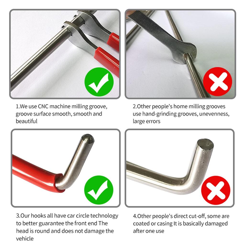 Cârlig de Remorcare pentru Repararea Ușii Mașinii cu Roată a 5-a & Kit de Urgență