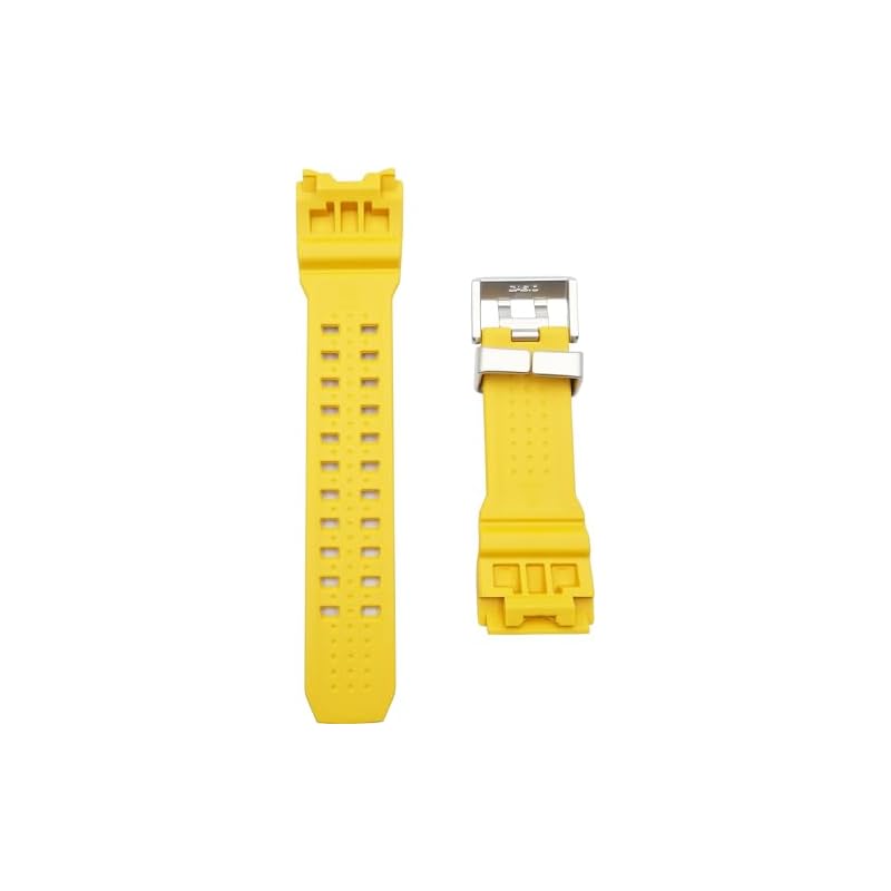 Genuine yellow band replacement for Casio GWG-1000 watch