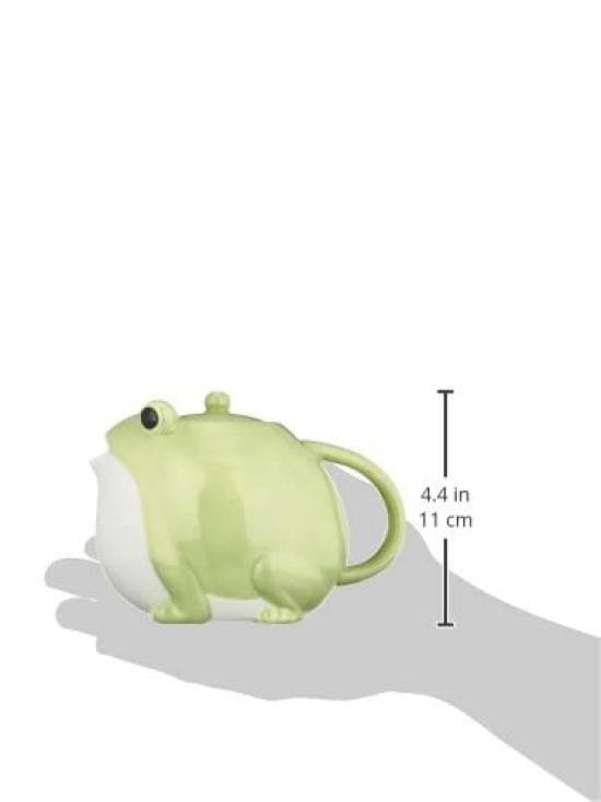 Sun Art Cute Tableware Teapot & Teacup Set, Frog Parent and Child Design, 600ml & 140ml, SAN3293
