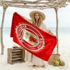 Asciugamano da Spiaggia Logo Manchester United Super Morbido Microfibra Tessuto Quickdry Confortevole Leggero Perfetto per Viaggiare Yoga Campeggio e Nuoto