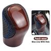 New High Quality Leather Auto Gear Shift Knob For Lexus ES GS-450H GX IS-300 NX-300H RC-300 RX-350 2015-