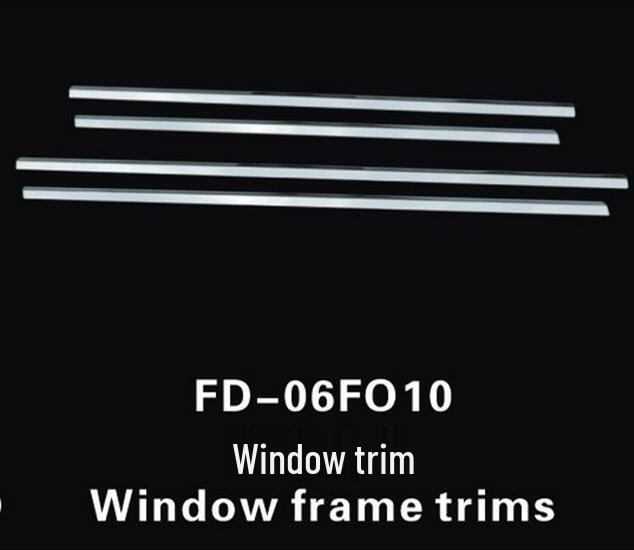 Ford Classic Focus Window Trim/Bright Strip Set for 2005-2013 Models - Decorative Full-Window Trim