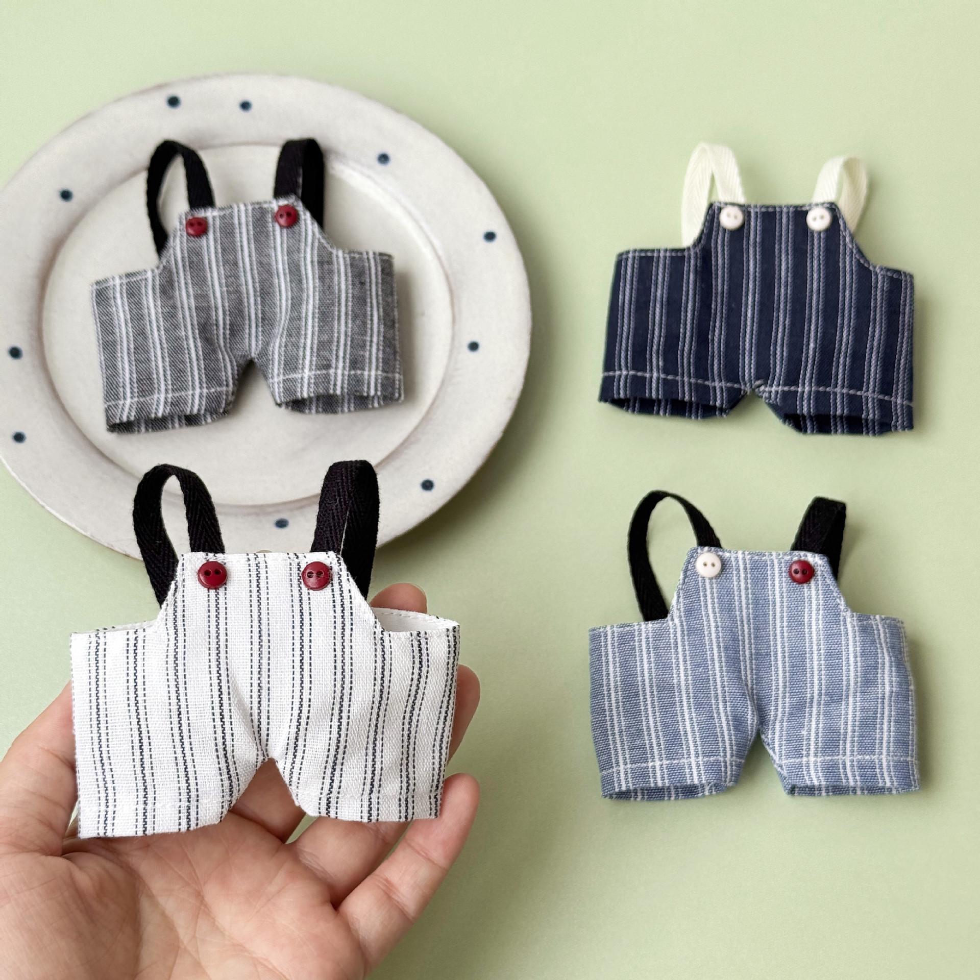 

17cm Mini Plush Doll S Clothes Raincoat Doll Clothes Heartbeat Macaron Outfits Clothes Outfit Accessories сірий