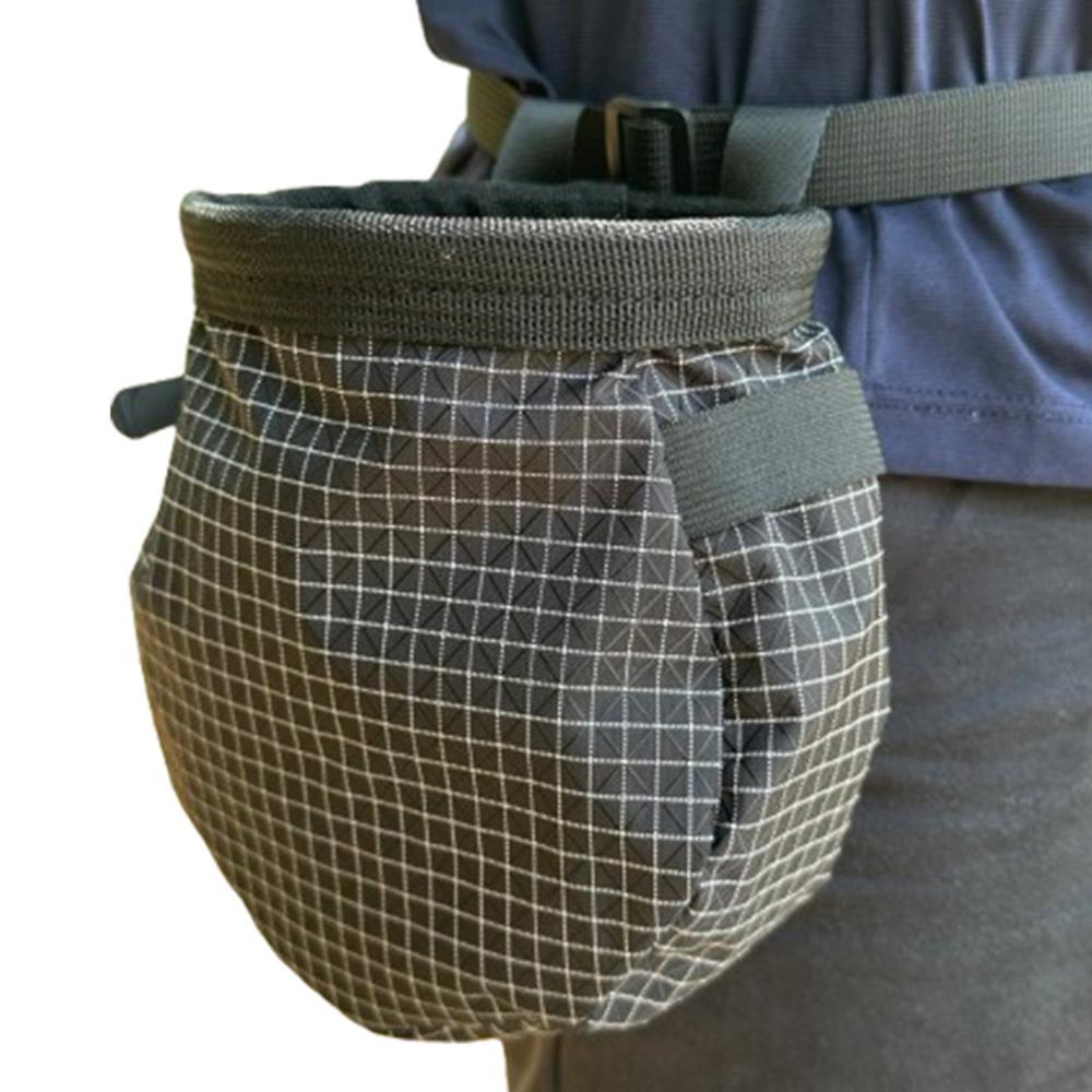 

Portable Rock Climbing Chalk Bag Waterproof Dry Magnesium Powder Pocket Cycling чорний