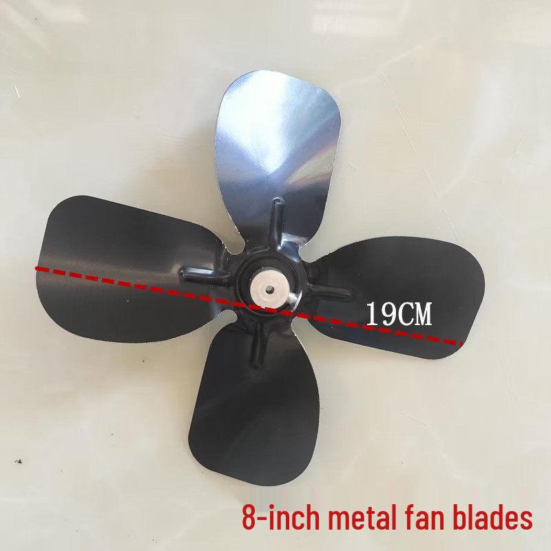Electric Car Fan Blade Replacement: 12V/24V, Self-repair, 6", 8", 10" Plastic Blades