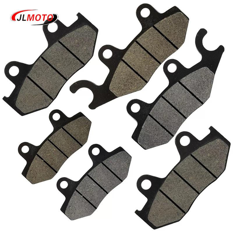 Full Set Front Rear Brake Pads for Yamaha ATV Quad Bike YFZ450 YFZ450R YFZ450X 2006- Buggy Parts
