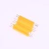 10-Piece COB LED Edison Filament Lamp Set, 26mm, 100mA DC 3V, Spare Accessories for Incandescent Diodes