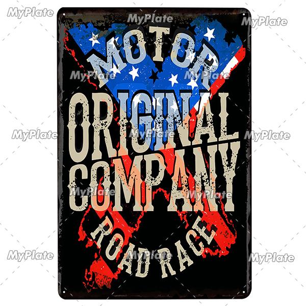 Motorbike Metal Sign Vintage Plaque Tin Sign Wall Decor For Garage Plate Crafts Art Ride Or Die Poster Gift Custom Drop Shipping
