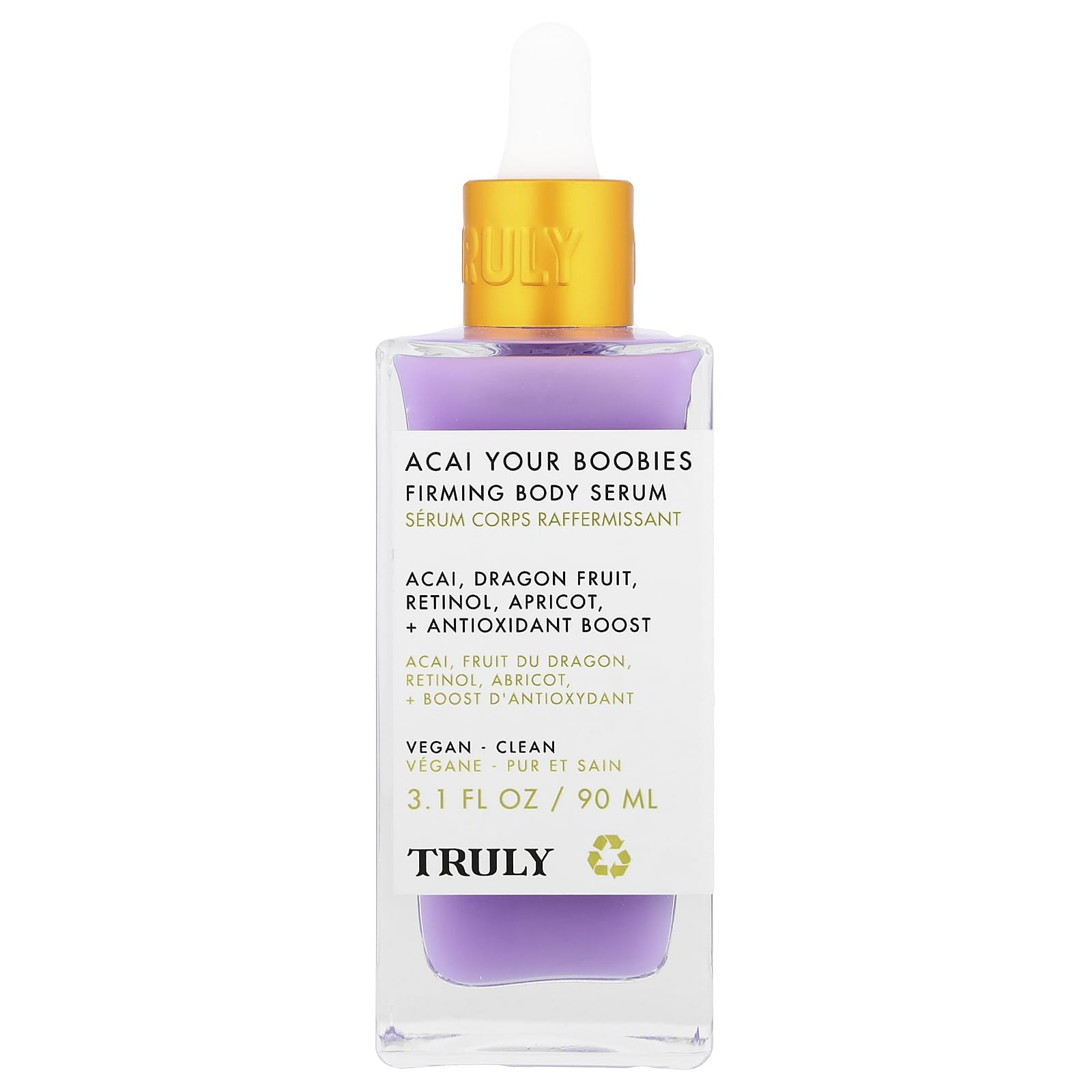 

Truly Beauty, Acai Your Boobies Firming Body Serum, 90ml (3.1 fl oz)