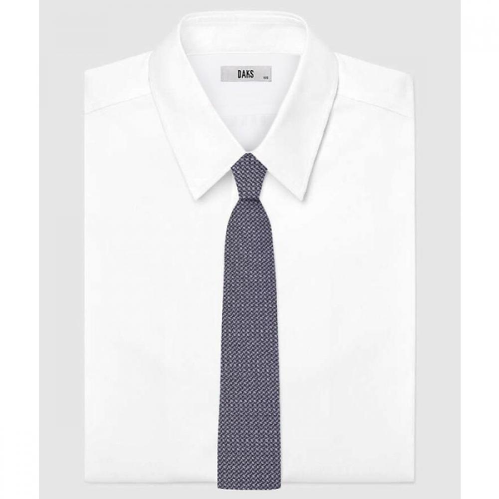 Daks 26ss Silk100 Geometric Pattern Allover Tie Dmg1acf1304n1 DMG1ACF1304-N1
