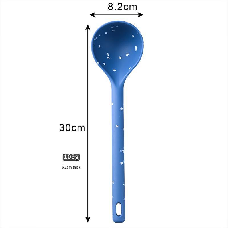 

Colored Dot Silicone Kitchen Utensils