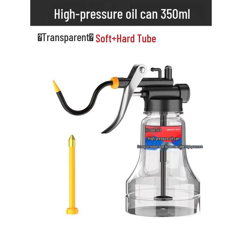 Hochdruck-Ölsprühdose mit langer Düse - Manuelle Getriebeschmierung für den Hausgebrauch & Industriellen Einsatz