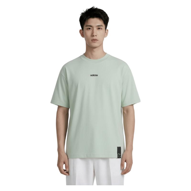 Adidas Trendy Sports Comfortable Pullover Crew Neck Fashionable Summer Breathable T-Shirt