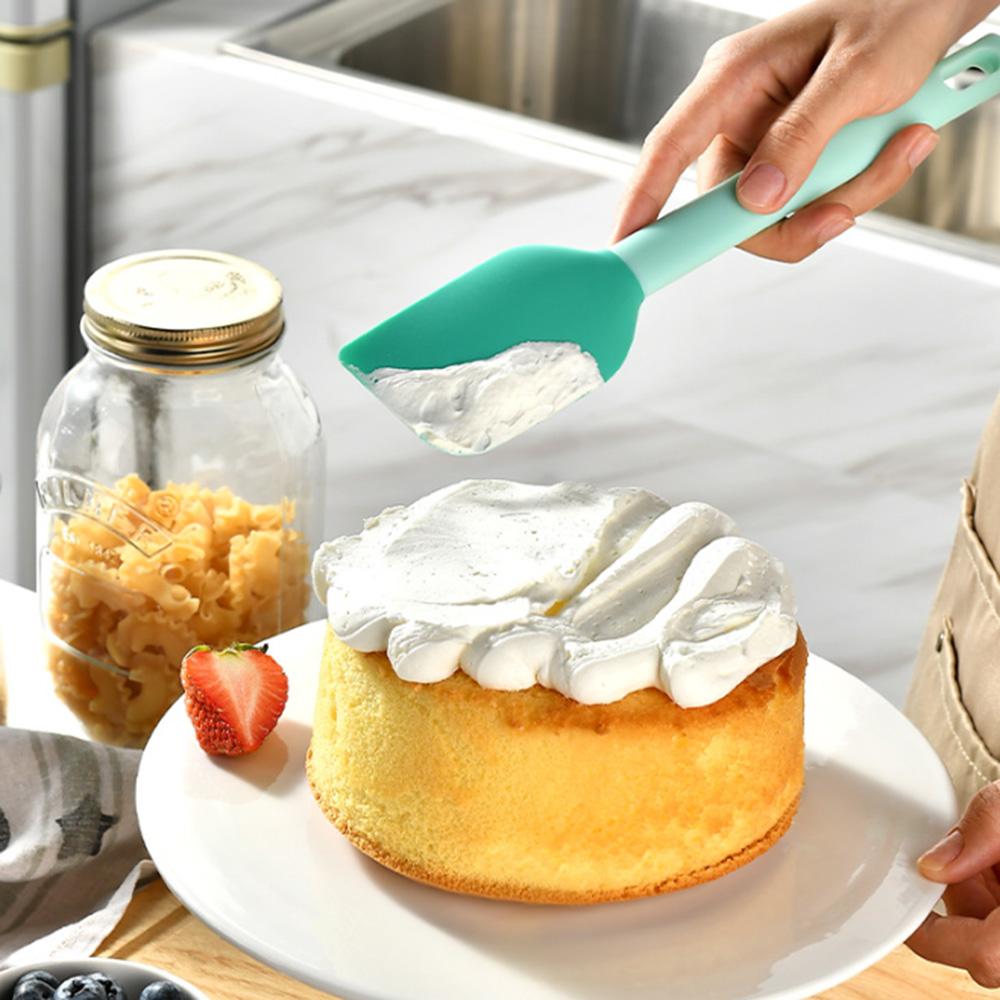 Spatola in Silicone Colorata, Spatola in Gomma da 10,8 pollici Resistente al Calore Antiaderente Flessibile Raschietti Strumento per Cottura e Mescolamento, 1 Pezzo