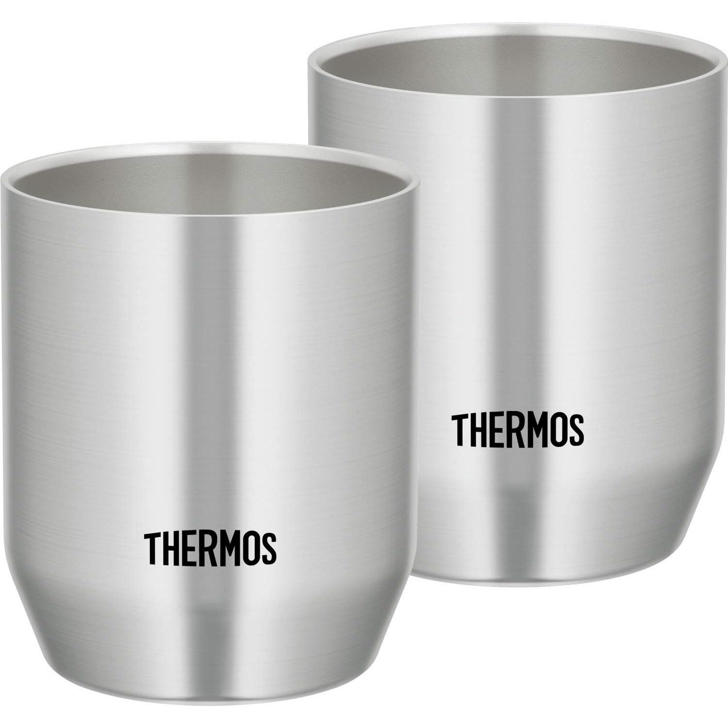 Thermos Vacuum Insulated Cup 360ml Stainless Steel 2-Piece Set JDH-360P S