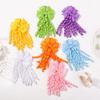 BABY BOWS Girls Hair Ties Grosgrain Ribbon Curly Korker Hair Bows Elastic Rubber Bands Ponytail Holders for Children's Headwear