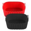 Reusable Air Fryer Liners Square Air Fryer Plate Kitchen Cookware Non-stick Baking Tray for Cooking Roasting Grilling Pizza Cake