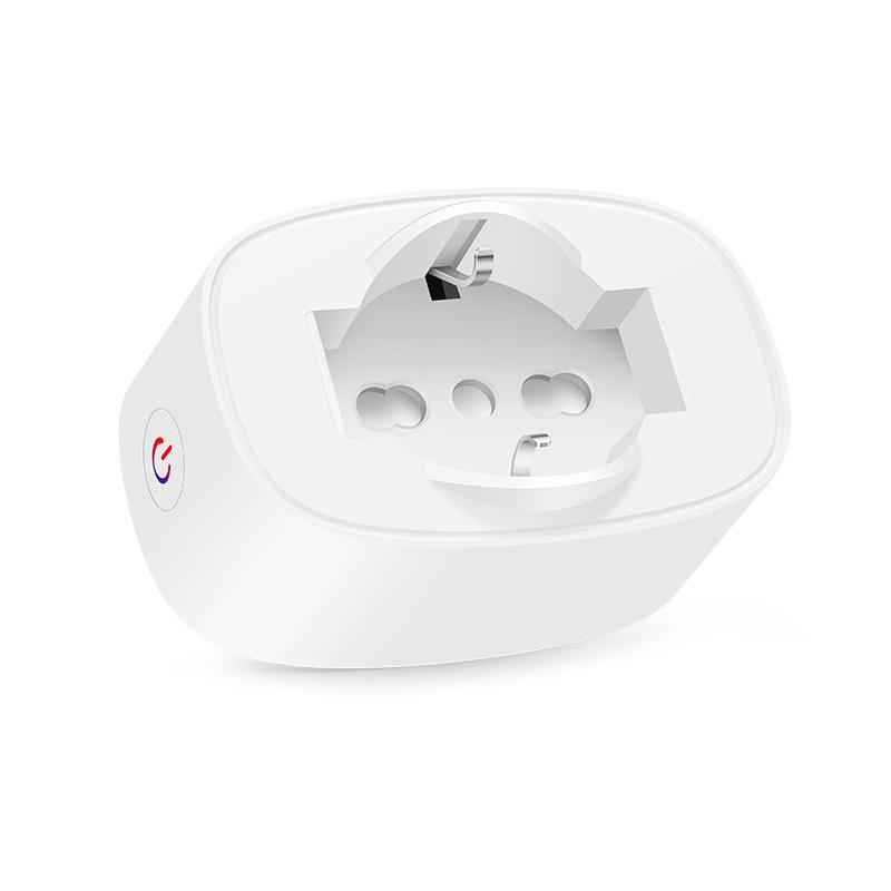 Graffiti 16A WiFi Smart Socket - Alexa Compatible, European Plug, Mobile Remote Control