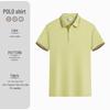Custom Plus Size Cotton Polo Shirt with Logo Printing - Short Sleeve Lapel Design for Workwear