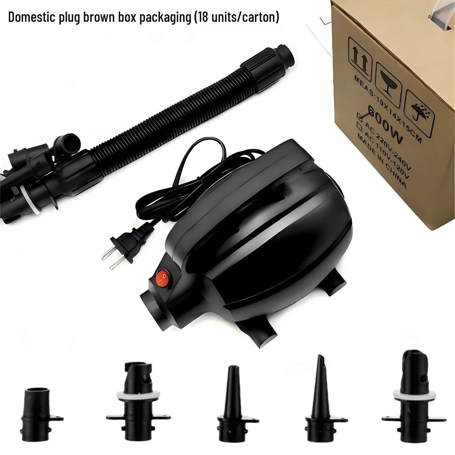 High-Power 600W Electric Air Pump for Household Inflatable Mats