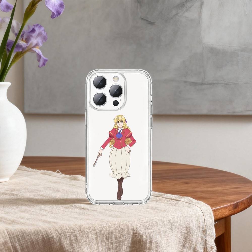 

From Bureaucrat to Villainess Phone Case For iPhone17,16,15,14,13Pro Max,us,Soft Silicone Transparent Cover iPhone12PRO