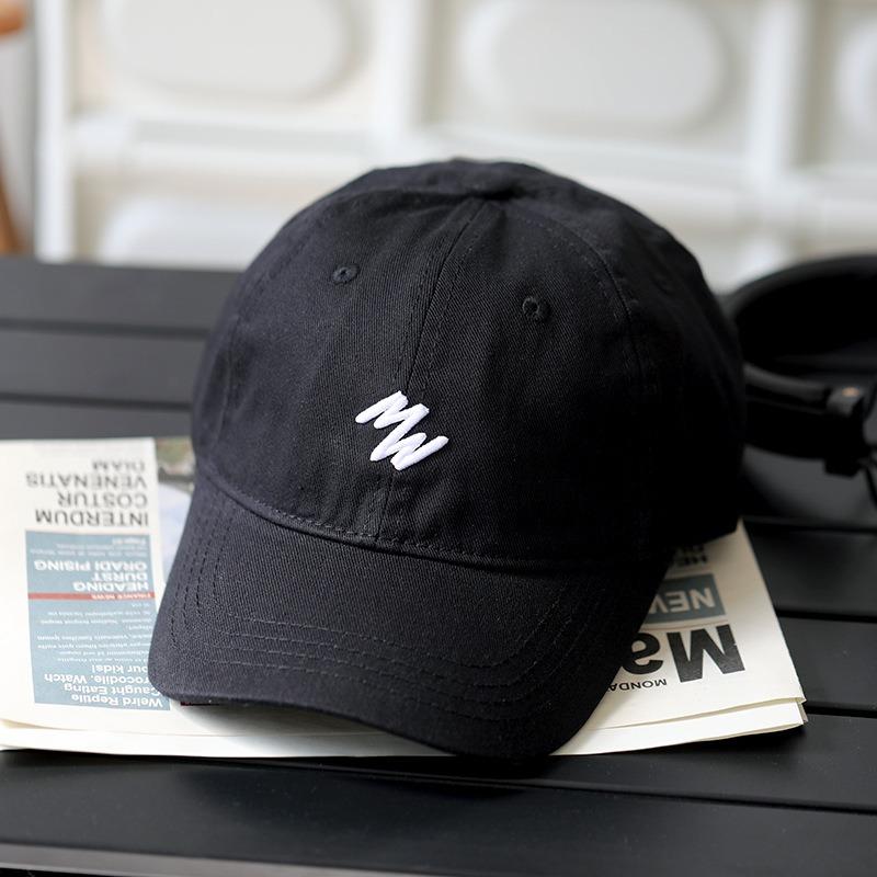 White raspberry wide-brimmed baseball hat men's and women's street tide sunshade cap brown top hat