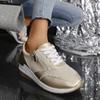 Damen Sneaker Schuhe Mode Tennis Damen Plateau Damenschuhe Designer Neue Trainer Groß Lässig Keilabsatz Dicke Sohle Rosen