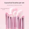 GECOMO Professional Makeup Brush Set Full Collection For Eyeshadow Eyeliner Blush Contour Highlight And Nose Shading