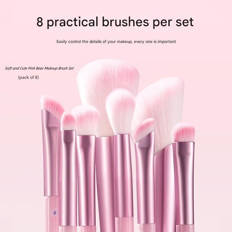 GECOMO Professional Makeup Brush Set Full Collection For Eyeshadow Eyeliner Blush Contour Highlight And Nose Shading