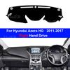 For Hyundai Azera HG 2011-2013 2014 2015 2017 Auto Dashboard Cover Dash Mat Board Pad Carpet Dashmat Anti-UV Mats Accessories