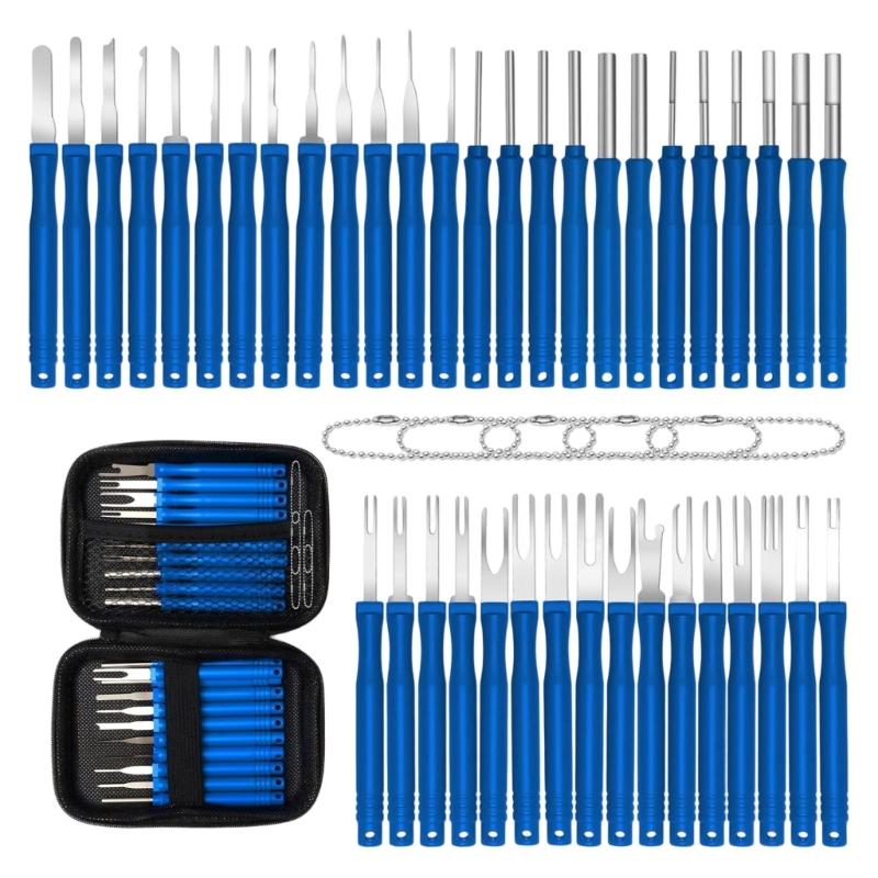 High Accuracy Aircraft Plugs Pin Extractor Kit Terminals Removal Tool Set Cfor Motorcycle & Auto Electrical Maintenance