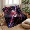 AC Milan Theme Blanket Soft Flannel Blanket Plush Throw Blanket Cozy Sofa Bed Blanket for Home Decor