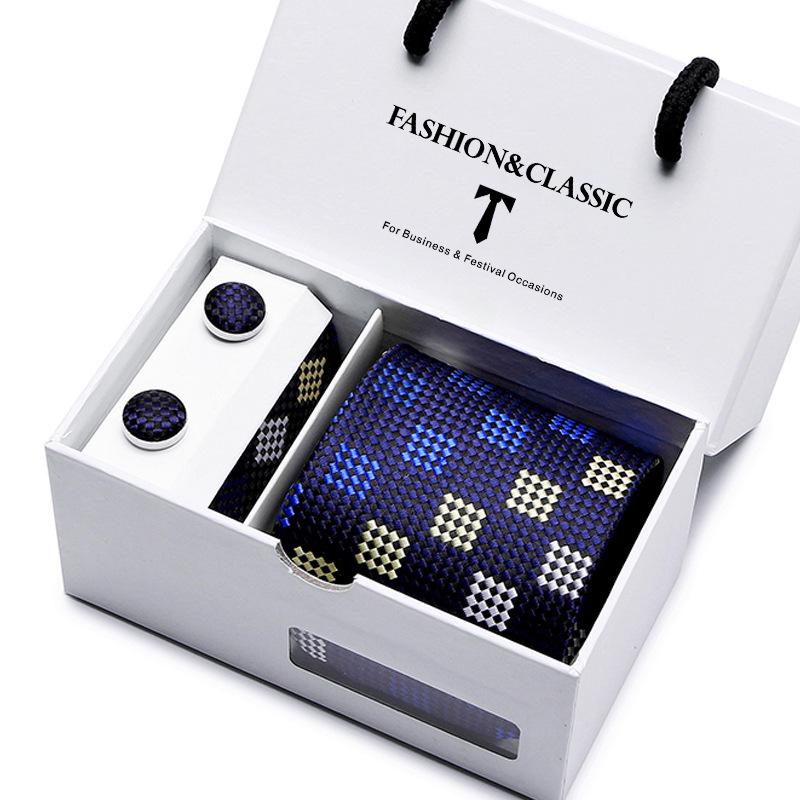 Men's 5-Piece Tie Gift Box: Formal & Wedding Attire