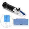 Hand Held 0-80% Alcohol Refractometer ATC Spirits Tester Meter Alcoholometer Liquor Wine Content Tester With Retail Box