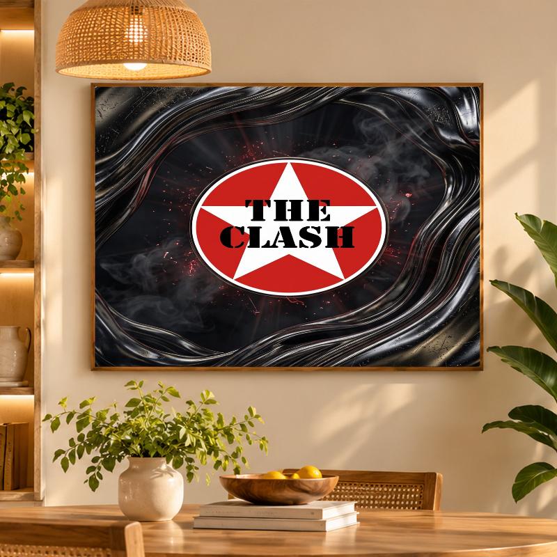 5D Diamond Painting The Clash DIY Full Drill Diamond Art Kit Home Decoration